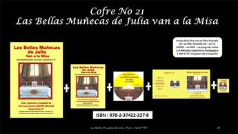 Couverture du livre « Las bellas munecas de Julia van a la misa » de Julia-Josepha-Patricia Sanchez aux éditions Croire Savoir Vouloir