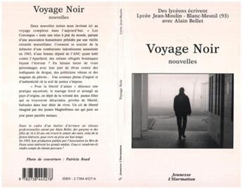 Couverture du livre « Voyage noir (Nouvelles) » de  aux éditions L'harmattan