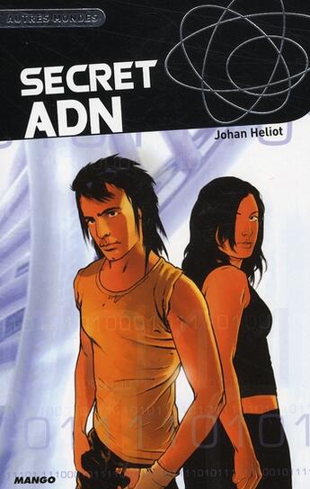 Couverture du livre « Secret ADN » de Johan Heliot aux éditions Mango