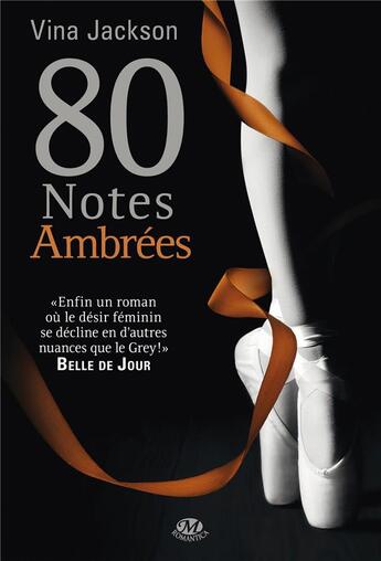 Couverture du livre « 80 notes Tome 4 : 80 notes ambrées » de Vina Jackson aux éditions Milady