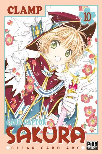 Couverture du livre « Card captor Sakura - clear card arc Tome 10 » de Clamp aux éditions Pika