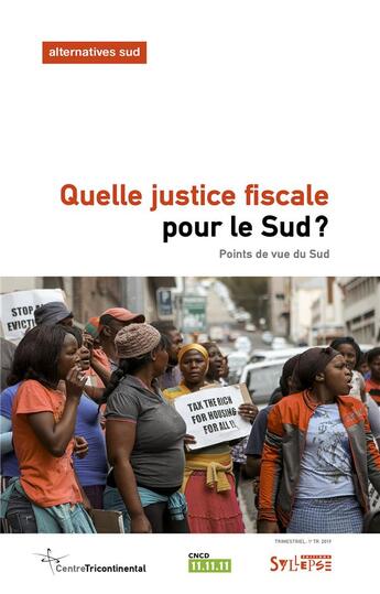 Couverture du livre « Quelle justice fiscale pour le sud ? » de Cedric Leterme aux éditions Syllepse