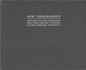 Couverture du livre « New topographics » de Britt Salvesen aux éditions Steidl