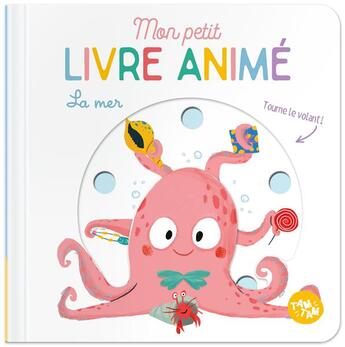 Couverture du livre « La mer - livre anime » de  aux éditions Editions Tam Tam