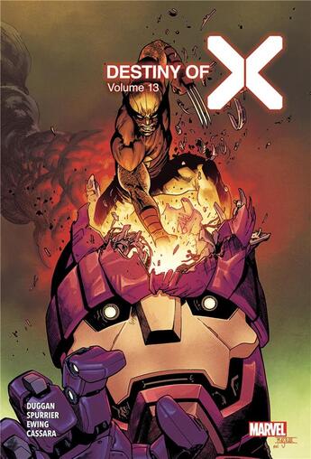 Couverture du livre « Destiny of X t.13 » de Juan Jose Ryp et Leonard Kirk et Gerry Duggan et Benjamin Percy et Al Ewing et Joshua Cassara aux éditions Panini