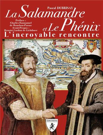 Couverture du livre « La Salamandre et le Phénix ; l'incroyable rencontre » de Pascal Dubrisay aux éditions Hugues De Chivre