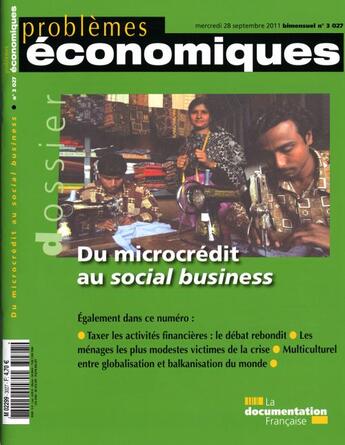 Couverture du livre « PROBLEMES ECONOMIQUES » de  aux éditions Documentation Francaise