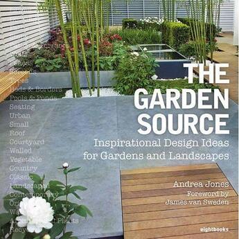 Couverture du livre « The garden source (hardback) » de Andrea Jones aux éditions Thames & Hudson