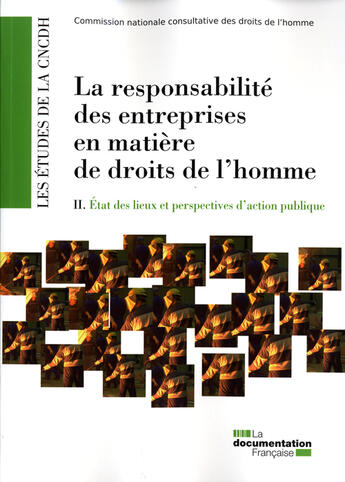 Couverture du livre « La responsabilité des entreprises en matière de droits de l'homme » de Olivier Maurel aux éditions Documentation Francaise