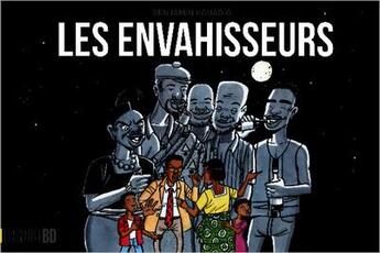 Couverture du livre « Les envahisseurs » de Cassiau Haurie aux éditions L'harmattan