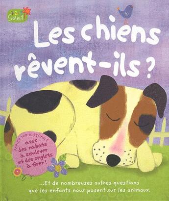 Couverture du livre « Est-ce que les chiens revent? » de  aux éditions 1 2 3 Soleil