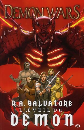 Couverture du livre « Demon wars t.1 ; l'éveil du démon » de Seele Dabb et R. A. Salvatore aux éditions Hicomics