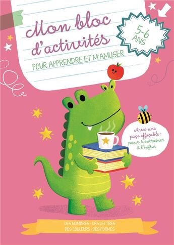 Couverture du livre « Le crocodile bloc activites » de  aux éditions Yoyo Books