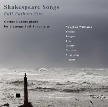 Couverture du livre « Shakespeare songs - cd » de  aux éditions Hortus