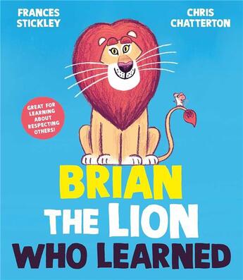 Couverture du livre « Brian the lion who learned » de Frances Stickley aux éditions Simon & Schuster