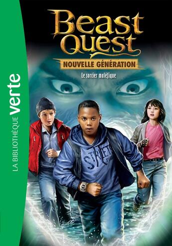 Couverture du livre « Beast Quest - nouvelle génération Tome 2 : le sorcier maléfique » de Adam Blade aux éditions Hachette Jeunesse