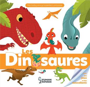 Couverture du livre « Les dinosaures » de Guidoux/Pop aux éditions Larousse