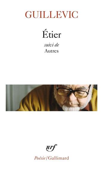 Couverture du livre « Étier : Autres » de Eugene Guillevic aux éditions Gallimard
