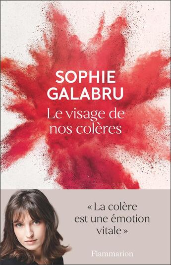 Couverture du livre « Le visage de nos colères » de Sophie Galabru aux éditions Flammarion