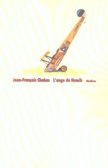 Couverture du livre « L'ange du namib » de Jean-Francois Chabas aux éditions Ecole Des Loisirs