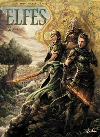 Couverture du livre « Elfes Tome 32 : Ora » de Diogo Saito aux éditions Soleil