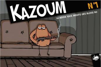 Couverture du livre « Kazoum, la revue 100% inédits blogs BD » de  aux éditions Celephais Revue