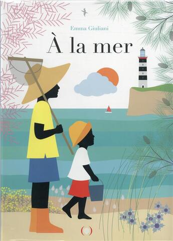 Couverture du livre « À la mer » de Emma Giuliani aux éditions Des Grandes Personnes