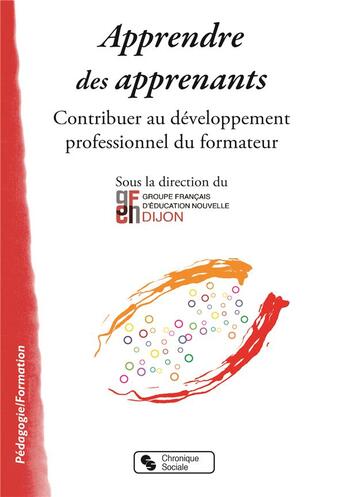 Couverture du livre « Apprendre des apprenants » de Michel Huber aux éditions Chronique Sociale