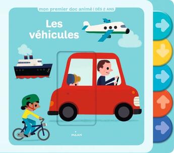 Couverture du livre « Les vehicules » de Violaine Troffigue aux éditions Milan