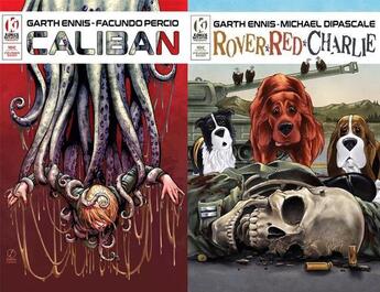 Couverture du livre « Caliban ; rover red Charlie » de Garth Ennis et Michael Dipascale et Facundo Percio aux éditions Komics Initiative