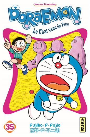 Couverture du livre « Doraemon Tome 35 » de Fujiko Fujio aux éditions Kana