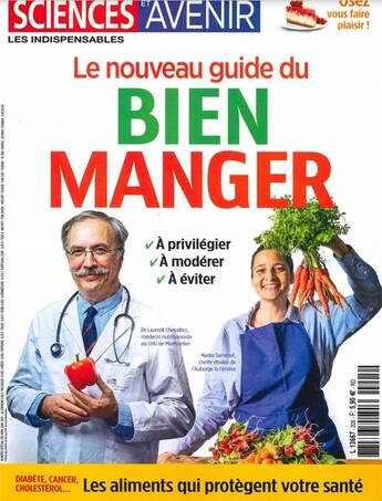 Couverture du livre « Sciences et avenir hs n 205 - nouveau guide du bien manger - avril 2021 » de  aux éditions Hs Sciences & Avenir