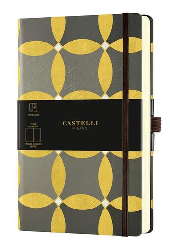 Couverture du livre « Carnet oro grand format uni circles » de Castelli aux éditions Castelli Milano