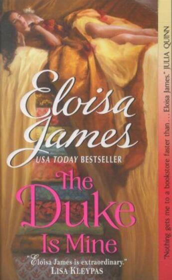 Couverture du livre « The duke is mine » de Eloisa James aux éditions 