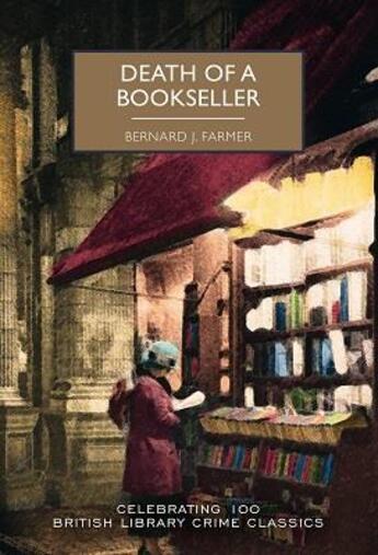 Couverture du livre « Death of a bookseller » de Bernard J. Farmer aux éditions British Library