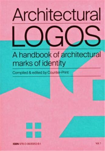 Couverture du livre « Architectural logos » de  aux éditions Counter Print