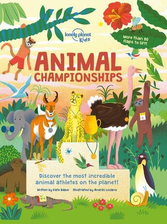 Couverture du livre « Animal olympics (édition 2020) » de Collectif Lonely Planet aux éditions Lonely Planet France