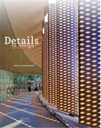 Couverture du livre « Details architecture vol6 » de  aux éditions Images Publishing