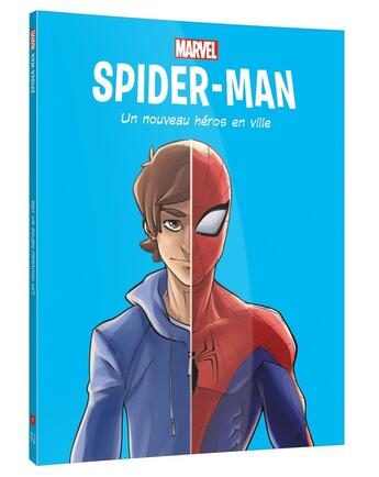 Couverture du livre « Les Aventures de Spider-Man : Un nouveau héros en ville » de Marvel aux éditions Disney Hachette