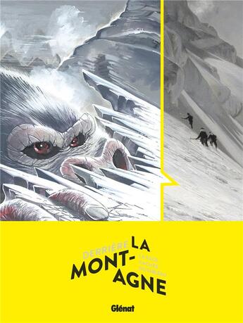 Couverture du livre « Derrière la montagne ; la face cachée du tableau ; peinture et bande dessinée » de Jean-Louis Roux aux éditions Editions Du Mont-blanc