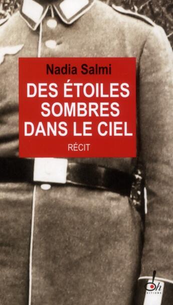 Couverture du livre « Des étoiles sombres dans le ciel » de Nadia Salmi aux éditions Oh !