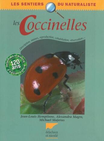 Couverture du livre « Les coccinelles » de Jean-Louis Hemptinne et Alexandra Hemptinne aux éditions Delachaux & Niestle