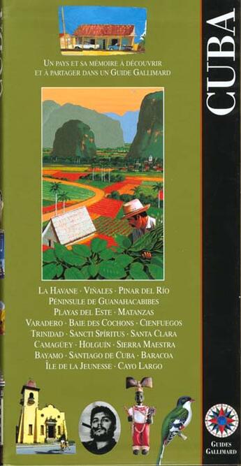 Couverture du livre « Cuba - la havane, vallee de vinales, trinidad, santiago de cuba, cayo coco » de Collectif Gallimard aux éditions Gallimard-loisirs