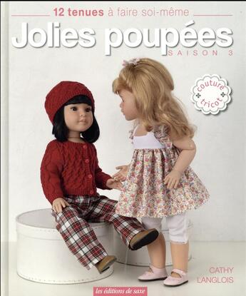 Couverture du livre « Jolies poupées saison 3 » de Cathy Langlois aux éditions De Saxe