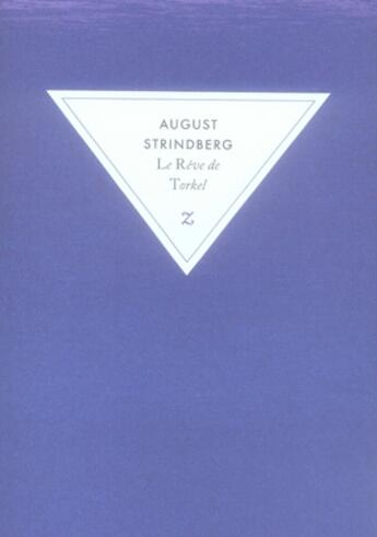 Couverture du livre « Le rêve de torkel » de August Strindberg aux éditions Zulma