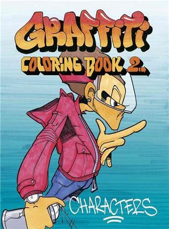 Couverture du livre « Graffiti colouring book t.2 » de Kimvall Jacob aux éditions Dokument Forlag