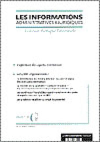 Couverture du livre « L'agrement des agents territoriaux ; actualite reglementaire » de  aux éditions Documentation Francaise