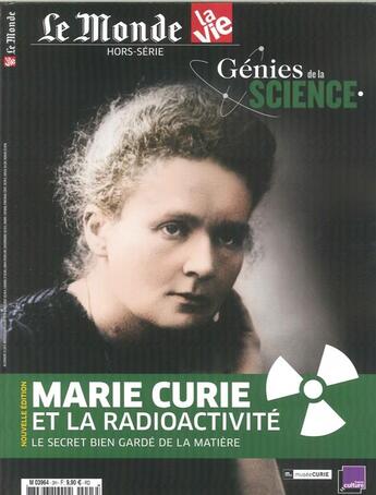 Couverture du livre « La vie/le monde hs n 3 genies de la science - marie curie - avril 2019 » de  aux éditions Le Monde Hors-serie