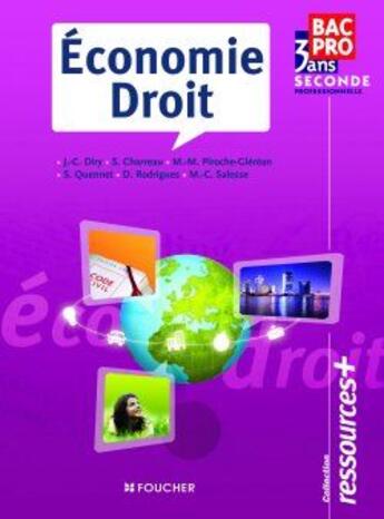 Couverture du livre « Économie/droit » de Jean-Charles Diry aux éditions Foucher