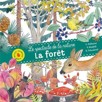 Couverture du livre « La forêt » de Virginie Aladjidi et Caroline Pellissier et Emmanuelle Tchoukriel aux éditions Albin Michel